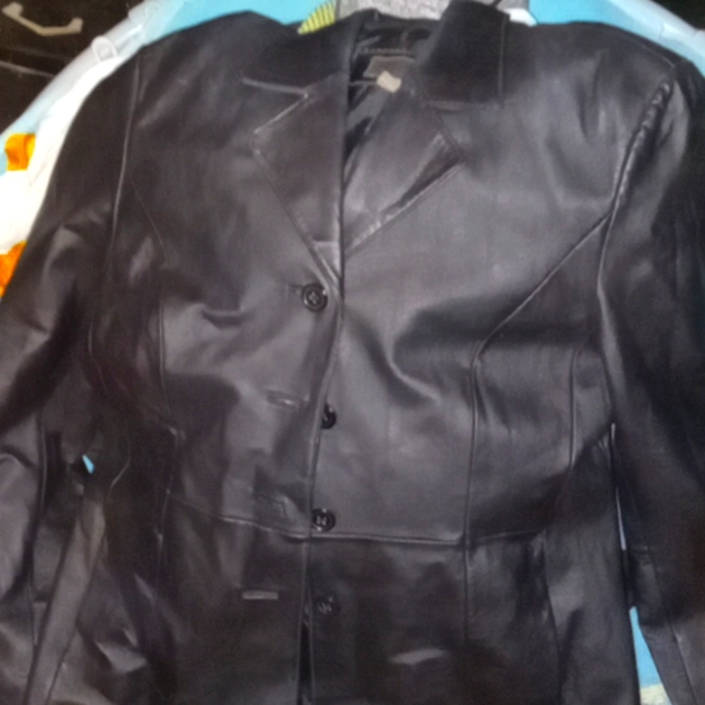 Leather jacket